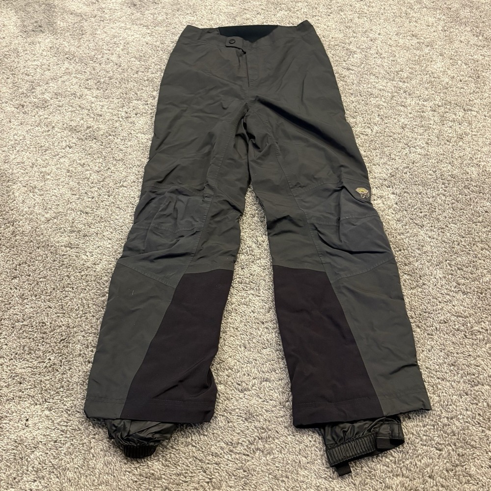 Mountain HardWear Pants Women 6 Gray Conduit  Snow Ski Insulated Nylon Winter